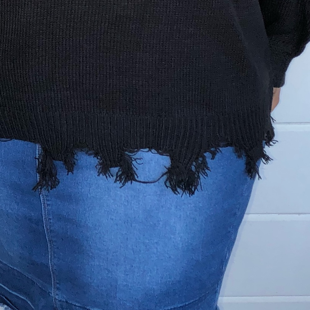 🔥HP! New Distressed Sweater - Picture 6 of 6
